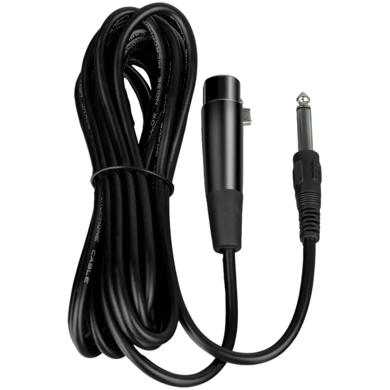 Mikrofon SVEN MK-100 (Przewodowy, dynamiczny, metalowy, kabel 4,0 m, Jack 6,3/3,5 mm, kardioidalny, czarny)