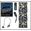 LIAN LI UNI FAN SL Wireless 120 ARGB Czarny 3-Pack
