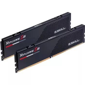 DIMM 48 GB DDR5-6000 (2x 24 GB) Dual-Kit, Arbeitsspeicher schwarz, F5-6000J4048F24GX2-RS5K, Ripjaws S5, INTEL XMP