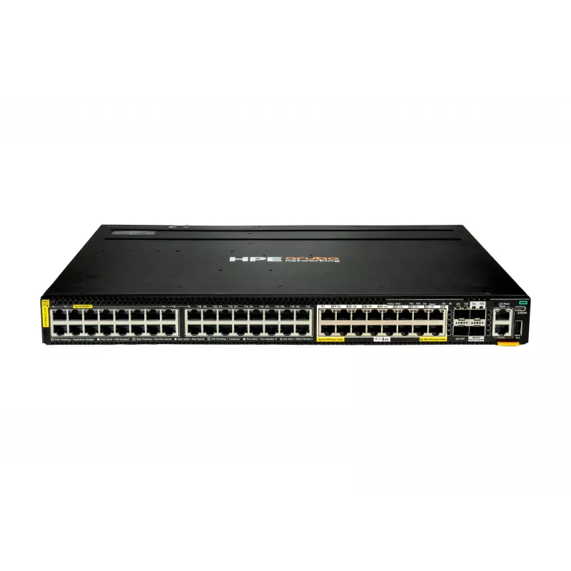 HPE Aruba Networking CX 6300M 32p 1G 16p Smart Rate 5G Class8 PoE 2p SFP56 50G 2p SFP28 25G MACsec Switch - Przełącznik - L3 - zarządzalny - 32 x 10/100/1000 (PoE++)