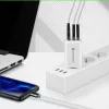 Ładowarka sieciowa everActive SQ-655Q 65W, 1×USB-A + 2×USB-C szybkie ładowanie