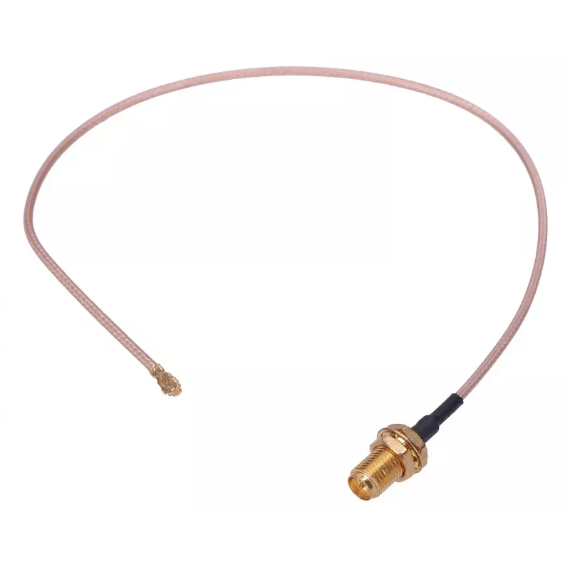Kabel koncentryczny Extralink U.FL do RP-SMA, 25 cm, niskostratny