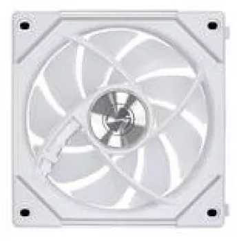 Wentylator obudowy komputera Lian Li Uni Fan 12RSLIN3W 120 mm biały, 12 V, 0,2–2100 obr./min, 2,66 mmH2O, FDB