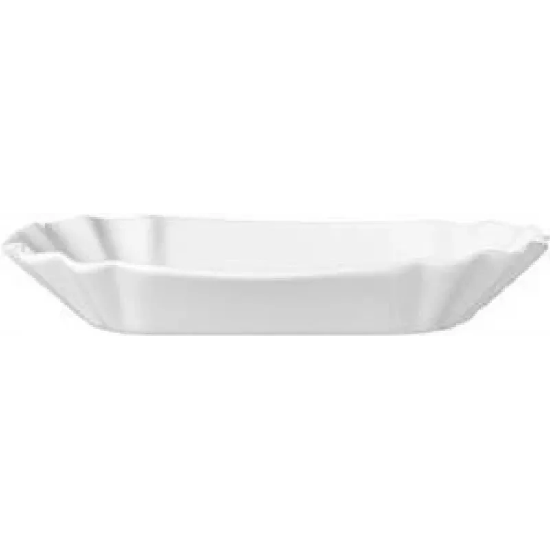 Talerz do przystawek Ritzenhoff & Breker bianco owalny porcelanowy biały