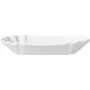Talerz do przystawek Ritzenhoff & Breker bianco owalny porcelanowy biały