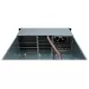 Inter-Tech 3U-30248 Rack Czarny, Stal nierdzewna