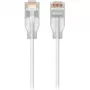 Przewód sieciowy Ubiquiti UACC-Cable-Patch-EL-0.15M-W Cat6, przezroczysty biały