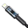 Baseus High Density Braided kabel Type-C to Lightning, PD, 20W, 1m (czarny)