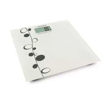 Osobista waga łazienkowa Esperanza Zumba EBS005 - elektroniczna, 180 kg, białe szkło