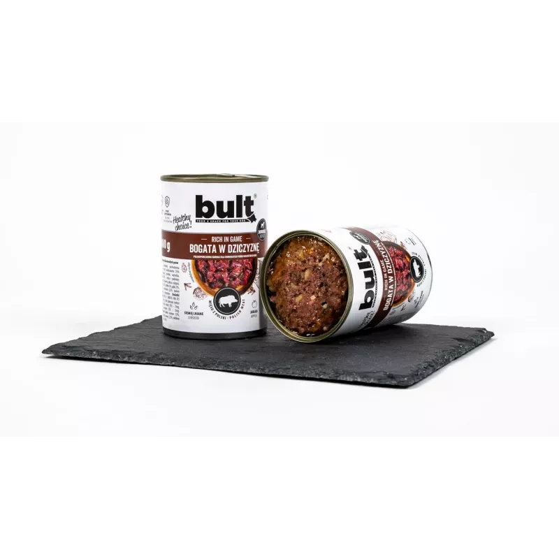 BULT Bogata w dziczyznę - Mokra karma dla psa - 400 g
