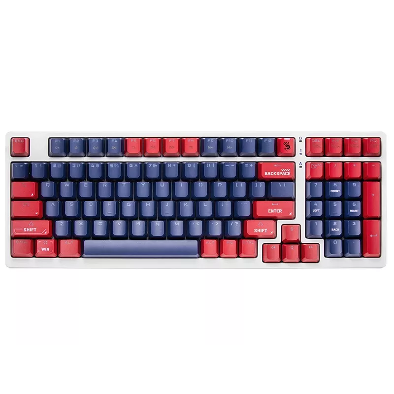 Mysz gamingowa A4Tech Bloody S98 USB Sports Navy z przełącznikami BLMS czerwony Plus