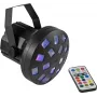 Lampa efektowa LED EUROLITE Mini Z-20 USB — 7 kolorów, kompaktowa lampa sceniczna zasilana przez USB
