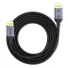 UNITEK C1628GY01-3M kabel DisplayPort Czarny, Szary