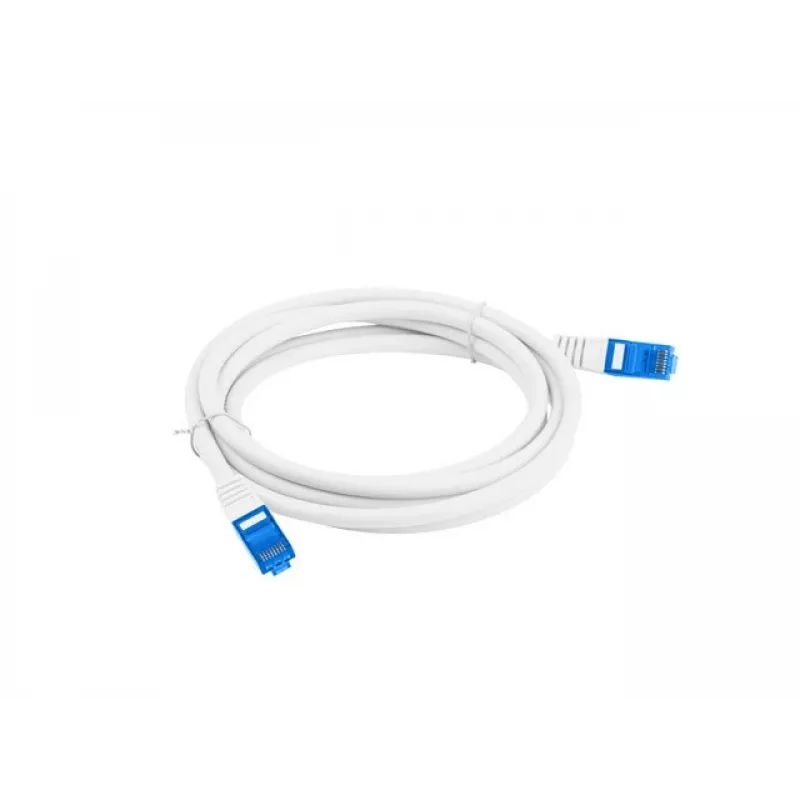 Kabel sieciowy LANBERG Cat6a S/FTP 20 m biały RJ-45 – RJ-45 CCA 26 AWG LSZH