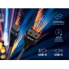 Kabel Tracer 47486 USB A - Lightning M/M 1m Czerwony