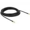 Kabel koncentryczny DeLOCK 88891 LMR195 5m Czarny