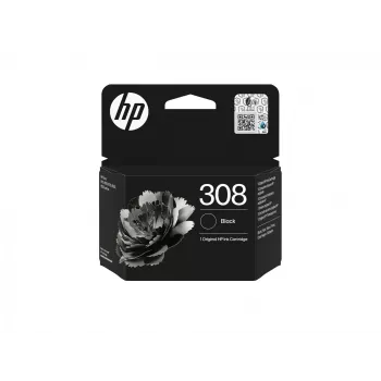 HP 308 Czarny Oryginalny Wkład Atramentowy