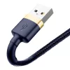 Kabel Lightning Baseus CALKLF-CV3 2m Niebieski Złoty