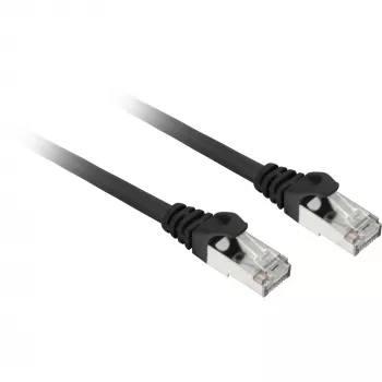 Kabel sieciowy Sharkoon Patch SFTP RJ-45 Kat.7a 50cm Czarny