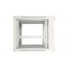 Extralink Szafa rack 9U 600x450 ASP szary, montaż na ścianie, metalowe drzwi