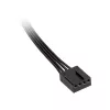 Kabel rozdzielający PWM do wentylatorów Kolink 1-do-3, 4-pin PWM, 0,35 m