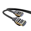 Kabel sieciowy Baseus Ethernet RJ45, 10 Gb/s, 1 m (czarny)