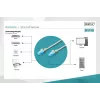 Digitus DK-1512-150 Kabel sieciowy RJ45 CAT 5e U/UTP Szary 15m