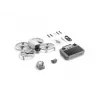 Dron DJI Flip 4 z kamerą 48 MP, 4K (3840x2160), akumulatorem 3110 mAh, 16 m/s, zasięgiem 14 000 m, 4 wirnikami, 0,249 kg, czarno-biały