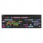 Klawiatura Logickeyboard LKB-FLS-A2PC-DE uniwersalna USB QWERTZ niemiecka czarna
