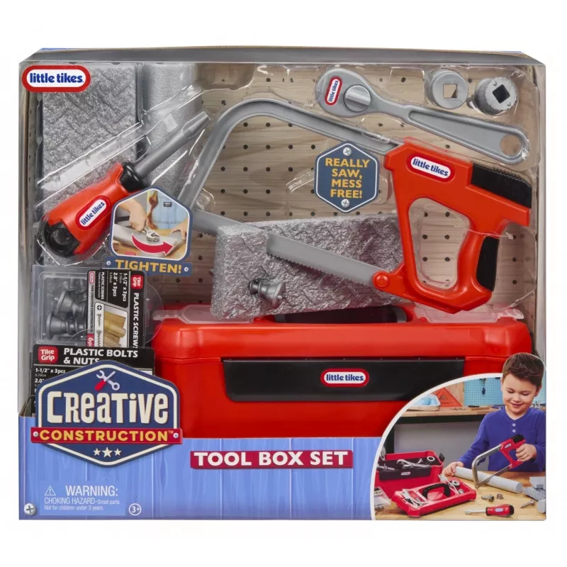 Zestaw narzędzi zabawkowych Little Tikes Creative Construction
