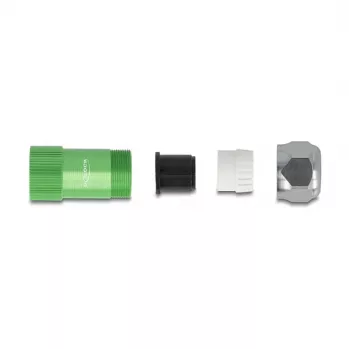 DeLOCK Dławik kablowy 6,4 mm Aluminium IP67 Wodoszczelne odciążenie