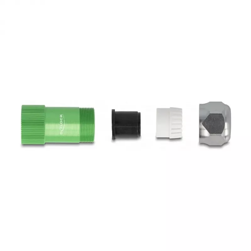 DeLOCK Dławik kablowy 6,4 mm Aluminium IP67 Wodoszczelne odciążenie