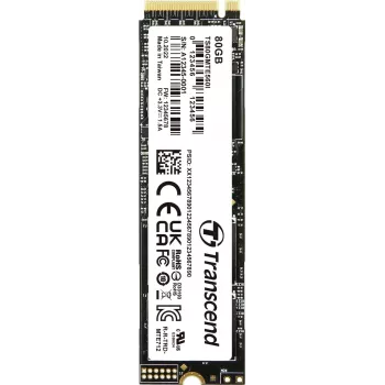 Transcend MTE560I 80 GB Wewnętrzny dysk SSD M.2 PCIe NVMe 2280 PCIe NVMe 4.0 x4 Przemysłowy TS80GMTE560I