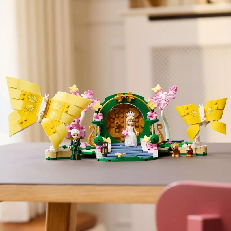 Zestaw konstrukcyjny LEGO Wicked 75688 Ślub Glindan — zestaw tematyczny, model 75688