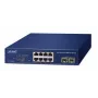 Zarządzalny przełącznik PLANET GS-2210-8P2S 8-portowy Gigabit Ethernet 802.3at