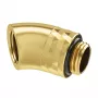 Barrow 45° Rotatable Adapter G1/4 inch Male to G1/4 inch Female TDWT45-B01 GO Gold