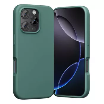 Etui ochronne Vention KUHG0-30 do iPhone 16 Pro z kompatybilnością MagSafe — zielone