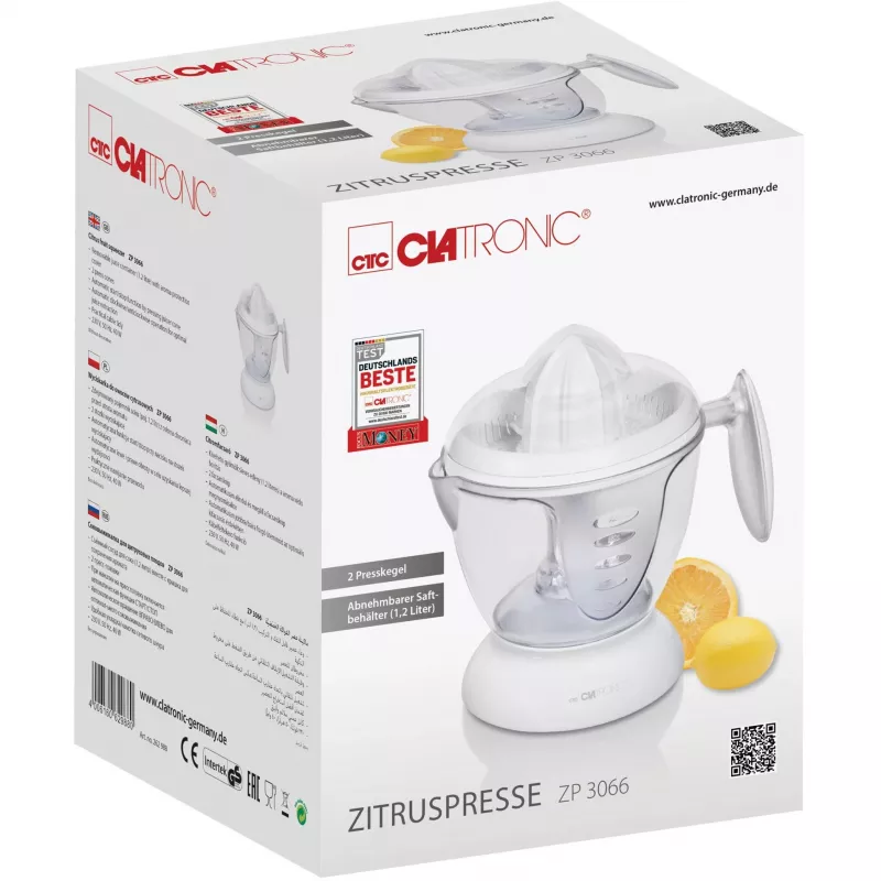 Clatronic ZP 3066 - Wyciskarka do cytrusów (262988)