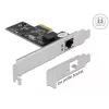 Delock - Karta sieciowa - PCIe 2.1 Low-Profile - 2,5GBase-T (89598)