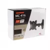 Uchwyt ścienny do telewizora i monitora Maclean MC-416 13-32 30 kg odchylany obrotowy maks. VESA 100x100 czarny malowanie proszkowe LED OLED LCD uniwersalny wspornik