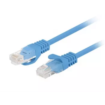 PATCHCORD Cat.5E UTP 1.5M Niebieski FLUKE PASSED LANBERG 10-PACK