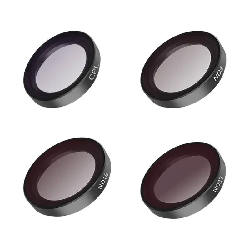 Zestaw 4 filtrów Telesin CPL/ND8/ND16/ND32 do kamery Insta360 GO 2/3