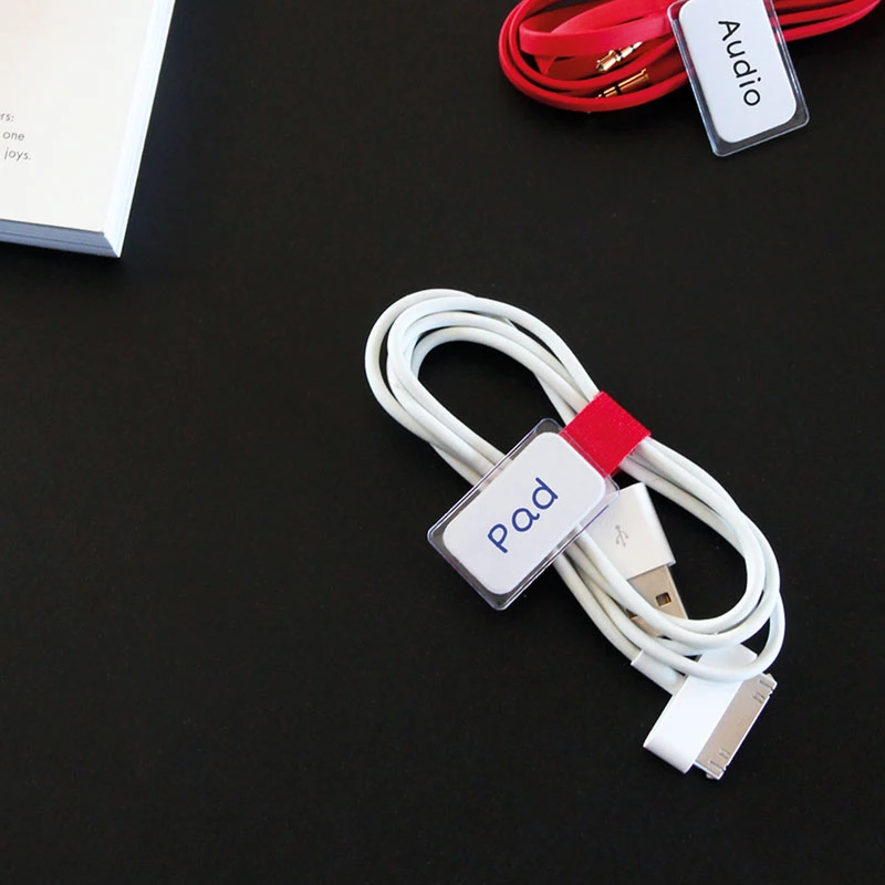Opaska kablowa etykietująca Label-the-cable LTC 2530 niebieska czerwona żółta