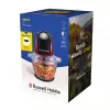 Russell Hobbs 27130-56 elektryczny siekacz do żywności 0,5 l 200 W Czarny, Czerwony, Przezroczysty