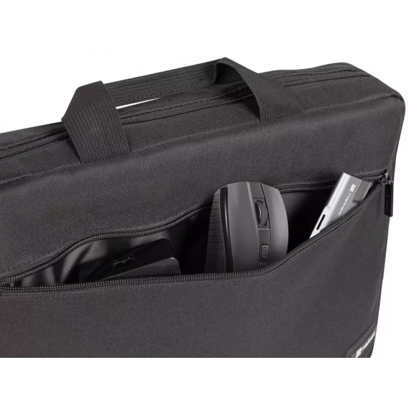 Aktówka NATEC Wallaroo 39,6 cm (15,6 cala) — Aktówka na laptopa z poliestru, pasuje do ekranów 15,6 cala, czarna