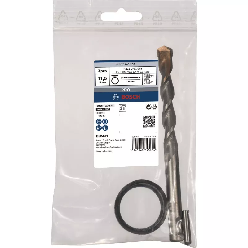 Wiertło Bosch F 00Y 145 203 długość 136 mm