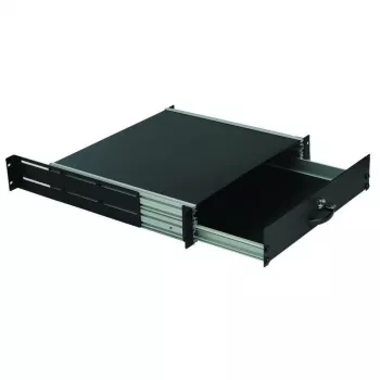 Szuflada LOGON RAD105BL Czarna Aluminium 19 cali