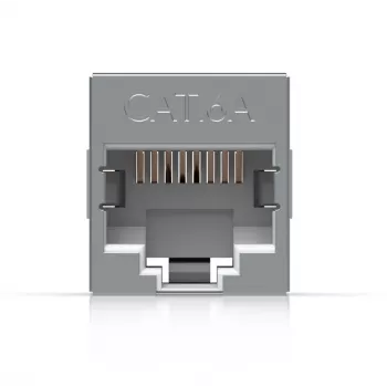 Inline RJ45 Coupler UBIQUITI UACC-RJ45-COUPLER-C6A Compact — Złącze przelotowe RJ45 Cat6A