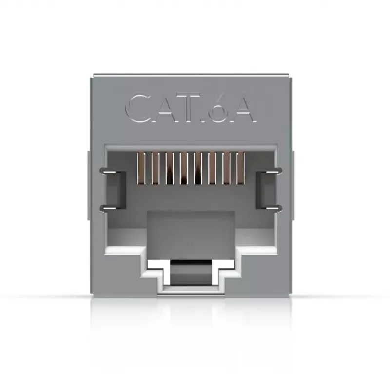 Inline RJ45 Coupler UBIQUITI UACC-RJ45-COUPLER-C6A Compact — Złącze przelotowe RJ45 Cat6A