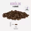 PAKA ZWIERZAKA Rabbit and salmon - sucha karma dla kotów - 400g